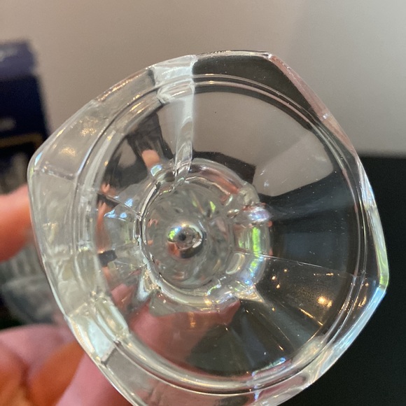 Cristal d’ Arques 24% lead Crystal bud flower vase box design w/box 7 3/4” - Picture 7 of 9